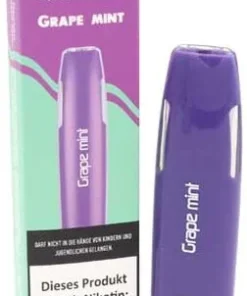 VQUBE Plus 600 E-Shisha Grape Mint Aroma 16mg