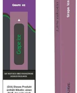 VQube E-Shisha Grape Ice ca. 350 Züge
