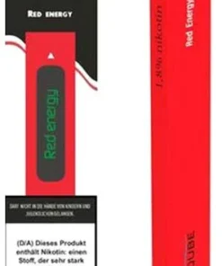 VQube E-Shisha Red Energie ca. 350 Züge