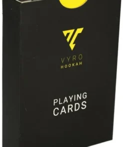 VYRO Spielkarten Schwarz