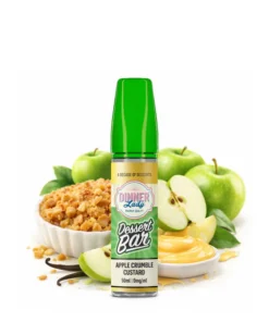 Dinner Lady Dessert Bar Apple Crumble Custard