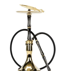 Ocean Hookah Kaif Gold Black – Gold Chrome