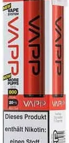 Vivo Vapp Strawberry Kiwi Einweg E-Zigarette 20mg