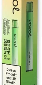 Vozol Bar Lite Fresh Apple Einweg E-Zigarette 20mg