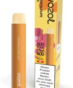 Vozol Star 600 Einweg E-Zigarette Cantaloupe Ice 20mg