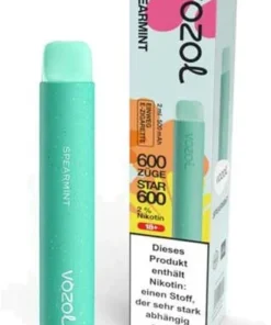 Vozol Star 600 Einweg E-Zigarette Spearmint 20mg