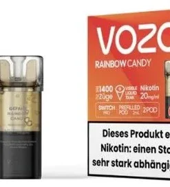 Vozol Switch Pro Prefilled Pod 2 x 2ml Rainbow Candy 20mg