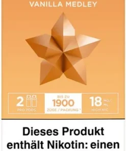 Vuse PRO Smart Caps Vanilla Medley 2 Stück je 18mg/ml