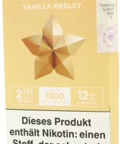 Vuse Pro Pods Medley Vanilla 12mg Nic Salts