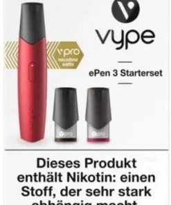Vype ePen 3 Starterset rot E-Zigarette