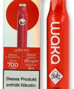 Waka Klic Einweg E-Zigarette Lush Ice 20mg