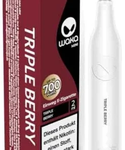 Waka Mini 700 Einweg E-Zigarette Triple Berry Aroma 18mg Nikotin