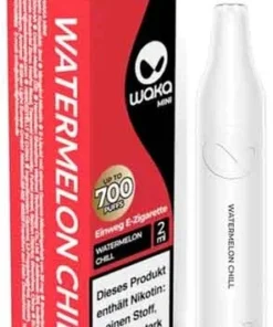 Waka Mini 700 Einweg E-Zigarette Watermelon Chill Aroma 18mg Nikotin
