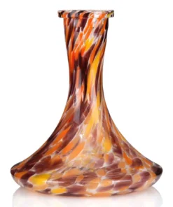 HW Steck-Bowl Dotted Orange-Purple