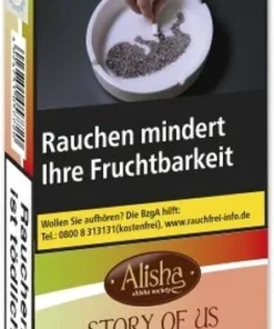 Wasserpfeifentabak-Alisha Two Apples 50g