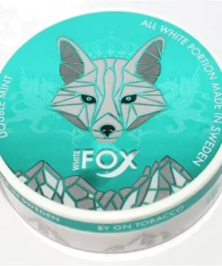 White Fox Double Mint Chewing Bags Nicopads