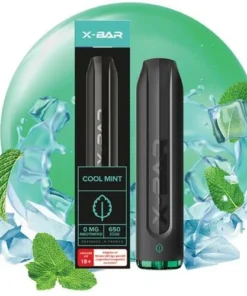 X-Bar Einweg E-Shisha Cool Mint 10mg ca. 650 Züge