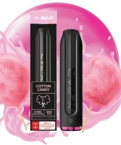 X-Bar Einweg E-Shisha Cotton Candy 20mg ca. 650 Züge