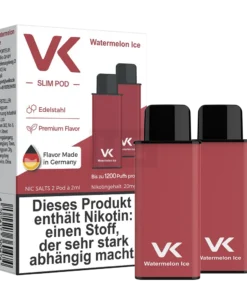 VK – Slim Air – Prefilled Pods – Strawberry Ice – 20mg – 2ml