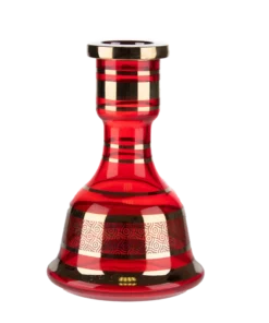 Jookah Tradi Ersatzglas Klein – 530-06 Gold/Red