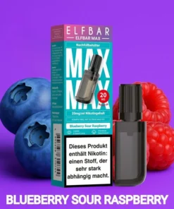 Elfbar MAX | POD | Blueberry Sour Raspberry | 10ml