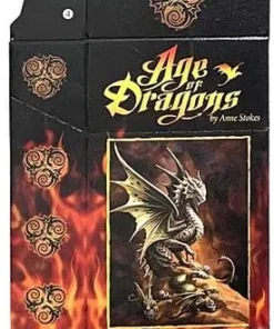 Zigaretten-Faltschachtel Age of Dragons Orange 20er