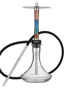 Geometry Hookah Little Bro Woody Epox Brown Blue