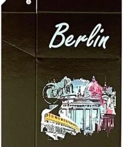 Zigaretten-Faltschachtel Berlin Brandenburger Tor Motiv 20er