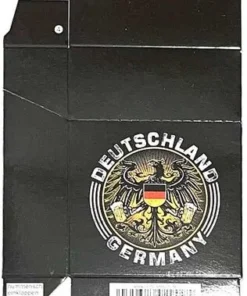 Zigaretten-Faltschachtel Germany Adler schwarz Motiv 25er
