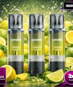 Icewave Pods | 3er-Pack | Lemon Lime | ELFA-Kompatibel