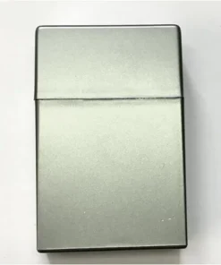 Zigarettenbox Kunststoff 20er Box Silber