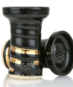 Alpaca Bowl Medium Egy Obsidian 18K Gold Edition