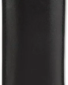 Zigarrenetui 2er Leder schwarz Corona kurz 14.5 x 7 cm