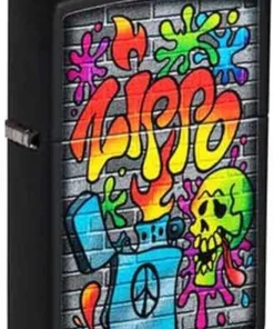 Zippo Feuerzeug Street Art