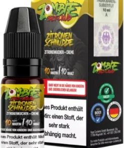 Zombie Nikotinsalz Liquid Zitronenschnüdde 10mg