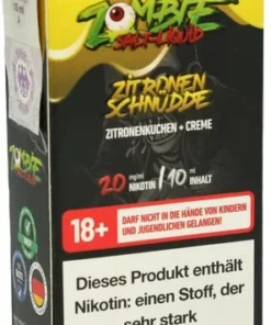 Zombie Nikotinsalz Liquid Zitronenschnüdde 20mg