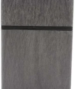 Zorr Zigarettenbox Kunststoff Holzoptik grau