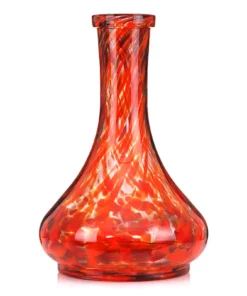HW Drop Steck-Bowl Dotted Red
