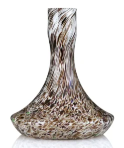 HW Steck-Bowl Straight Dotted Black White