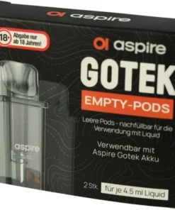 aspire GOTEK x Pod 0,8 Ohm 2stk.