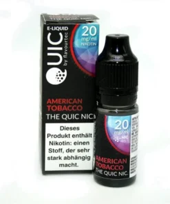 eLiquid Quic Nic Salt American Tobacco 20mg Nikotin