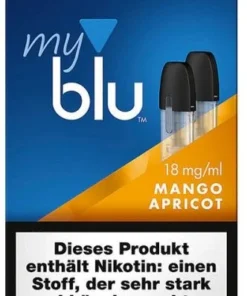 myblu Pods Mango Apricot 18 mg 2er Pack