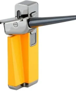 Dreamliner Pfeife inkl. Piezo Feuerzeug Orange/Gun