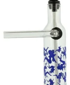 Mini Glas Bong Wildfire Pocket blau Nr.2