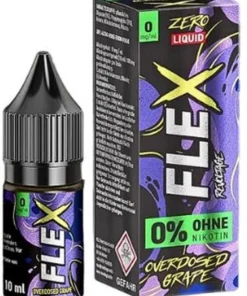 Revoltage Flex Zero Liquid Overdosed Grape 0mg