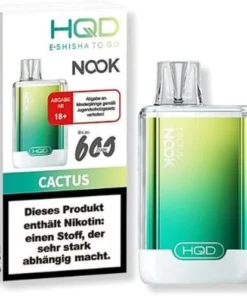 HQD NOOK Cactus Einweg E-Zigarette 18mg/ml