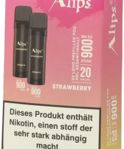 Alips Lovo Strawberry Prefilled Pods 2x2ml 20mg/ml