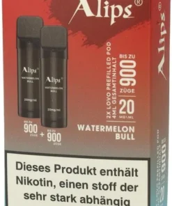 Alips Lovo Watermelon Bull Prefilled Pods 2x2ml 20mg/ml