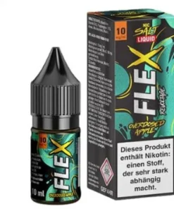 Revoltage Flex Nic Salt Liquid Overdosed Apple 10mg