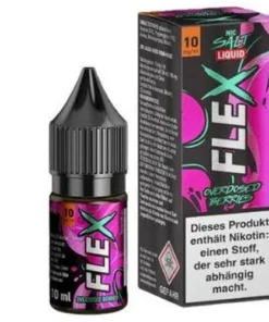 Revoltage Flex Nic Salt Liquid Overdosed Berries 10mg